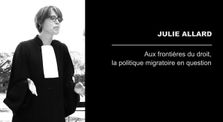Aux frontières du droit, la politique migratoire en question – Julie Allard by Main julie_allard channel